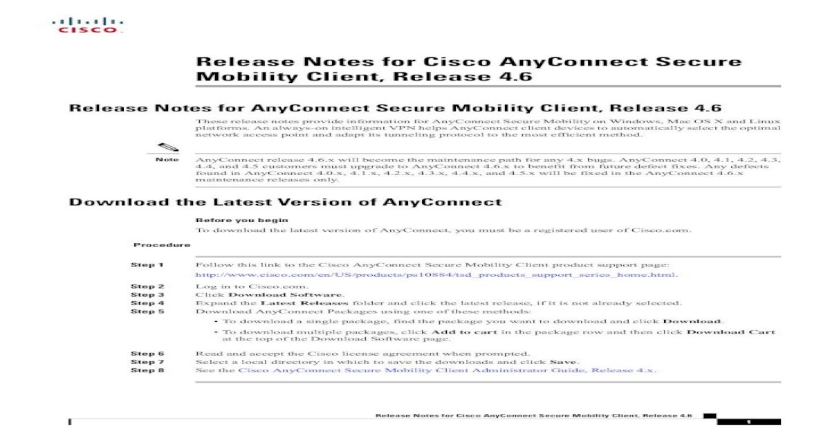 cisco anyconnect secure mobility client download 4.3 for mac